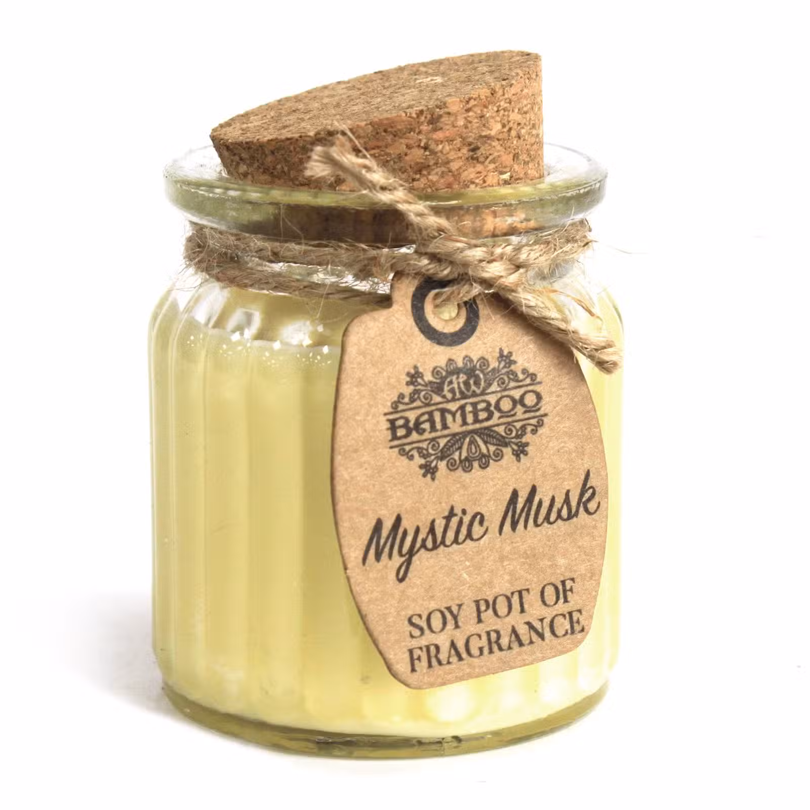 Mystic Musk: soy candle in a jar