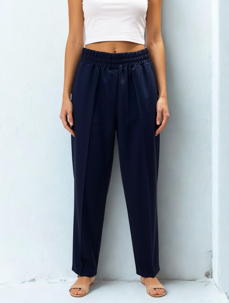 Casual sporty-elegant trousers 
